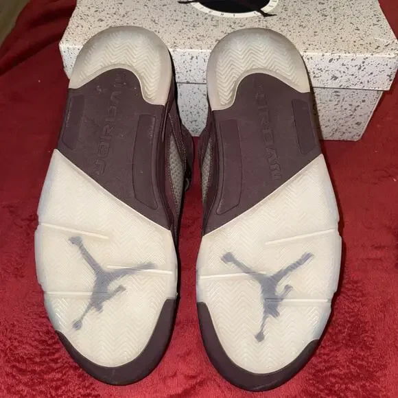 Size 14Air Jordan 5 BURGANDY OG BOX